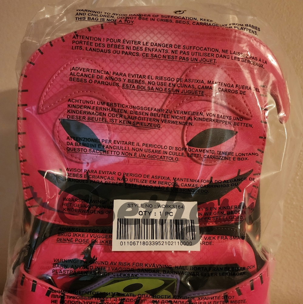 Loungefly NYCC LE Funko Pop! Neon Oogie Boogie Mini Backpack